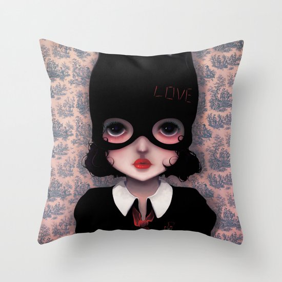 Coleslaw my love Throw Pillow