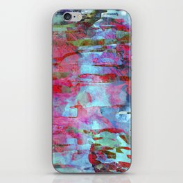 African Dye - Colorful Ink Paint Abstract Ethnic Tribal Rainbow Art iPhone Skin