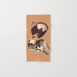 Caracara Eagles by Audubon Hand & Bath Towel