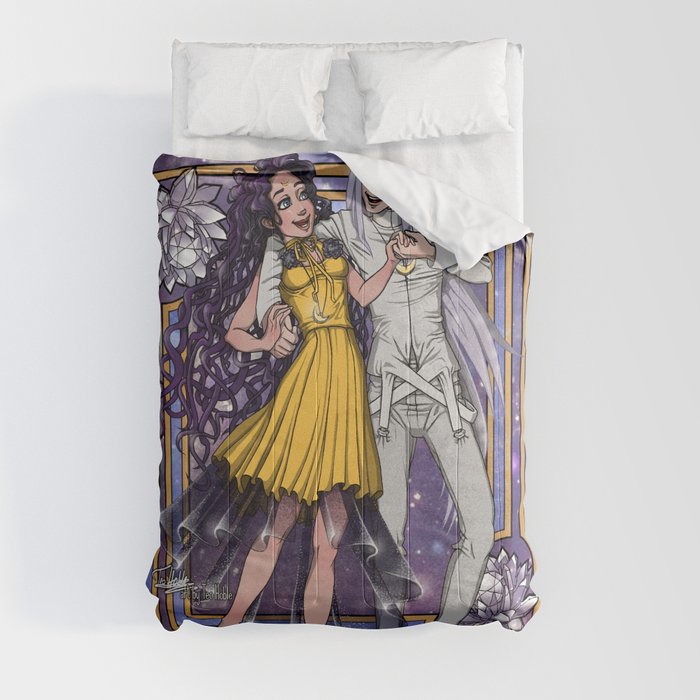 Sailor Moon Human Luna And Artemis Comforters By Teohoble Society6 Sailor Moon Human Luna And Artemis Comforters By Teohoble Society6