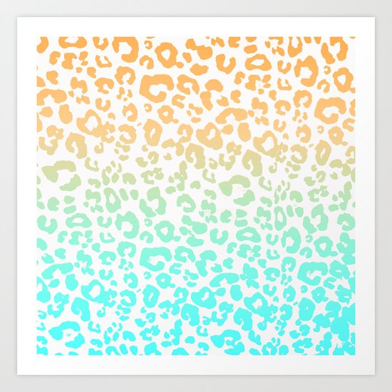 LeopARD Art Print