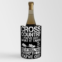 Cross Country Running Coach Training XC Run Race Wine Chiller
