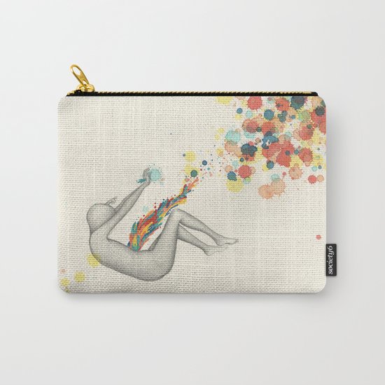 A Perceptible Hesitation Carry-All Pouch