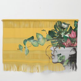 Lady Flowers Wall Hanging