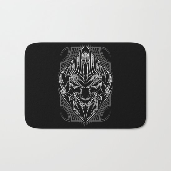 Pinstripe Megatron Bath Mat