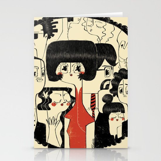 Crowd Stationery Cards