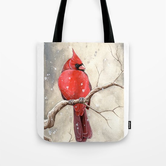 Northern Cardinal Tote Bag