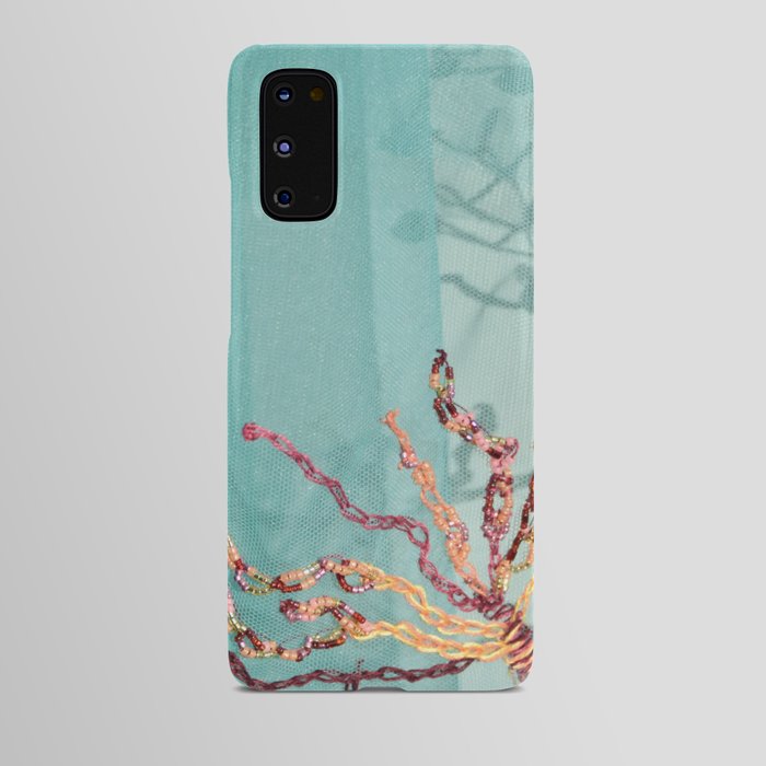 Underwater Seascape Embroidery Android Case