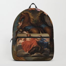 The Apotheosis Of Hercules Noël Nicolas Coypel Backpack