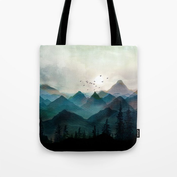 Mountain Sunrise II Tote Bag