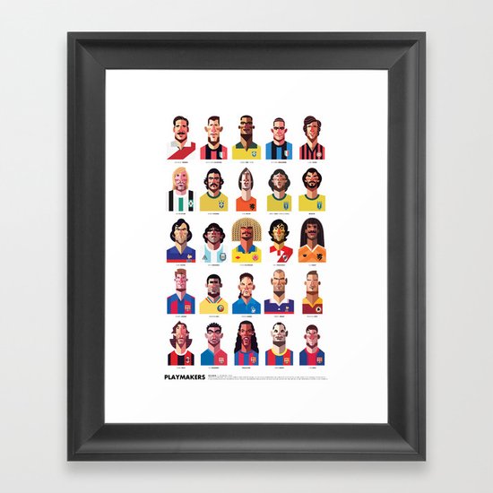 Playmakers Framed Art Print