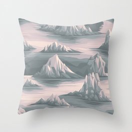 islands in the sea Throw Pillow
