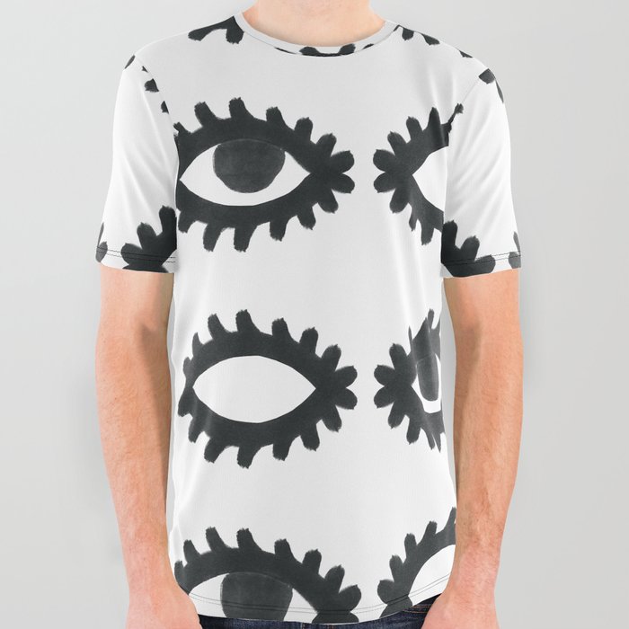 Wink Wink All Over Graphic Tee
