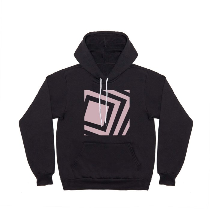 Rose squares background Hoody