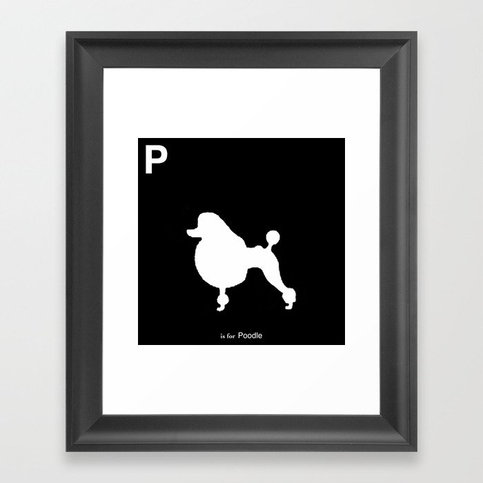 Poodle | Dogs Framed Art Print