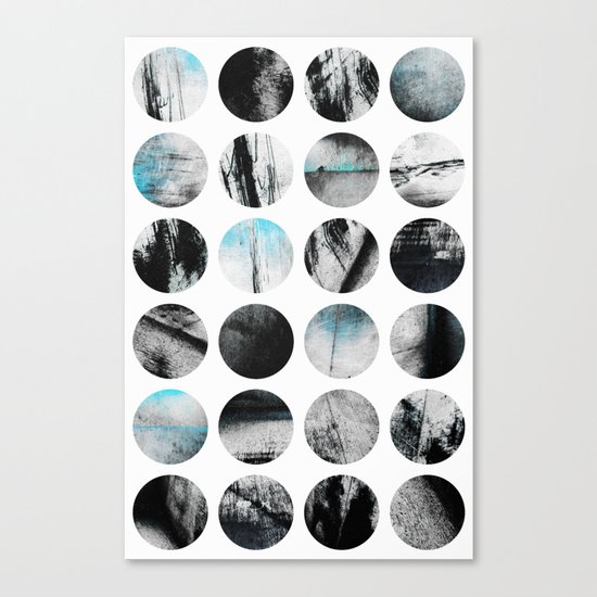 Circle Poetry / 1 Canvas Print