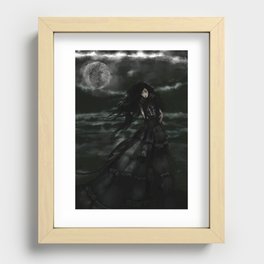 Lilith Moon Recessed Framed Print