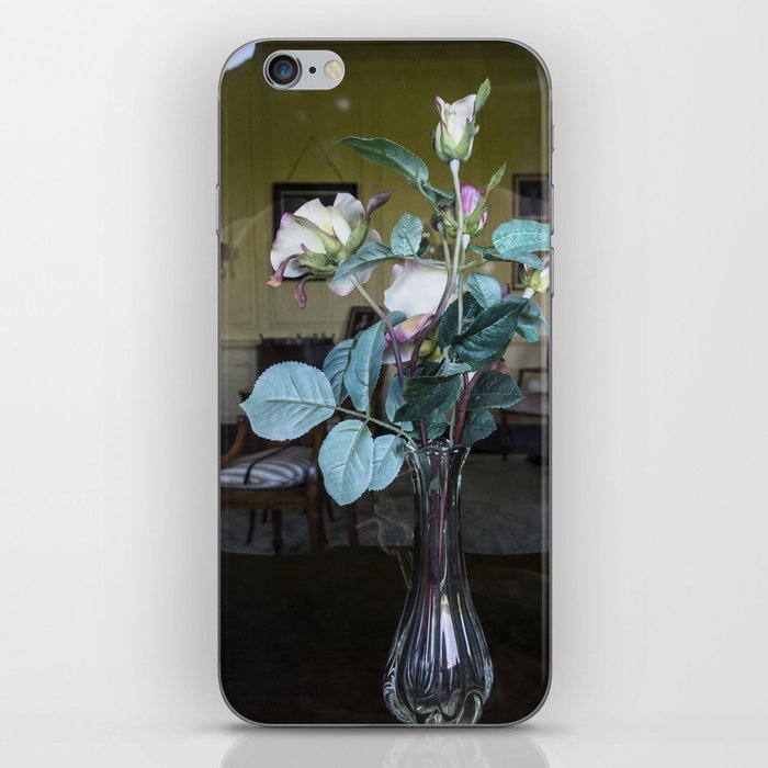 Flower reflection iPhone Skin