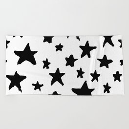 Star pattern Beach Towel