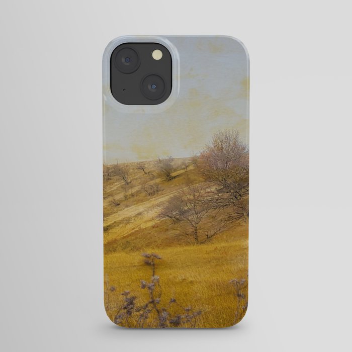 Countryside hills iPhone Case