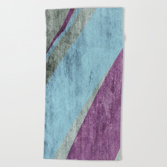overlaps Beach Towel