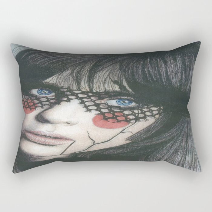 Zooey Doll Rectangular Pillow