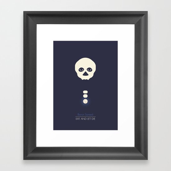Baron Samedi Framed Art Print