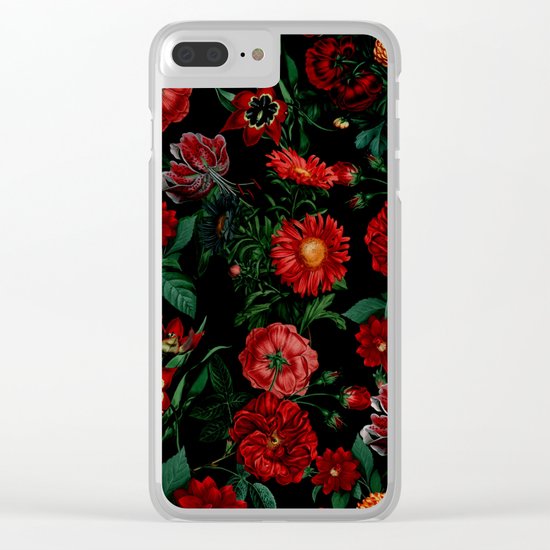 Botanical Garden Clear iPhone Case