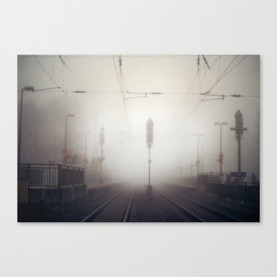 Fogyard Canvas Print
