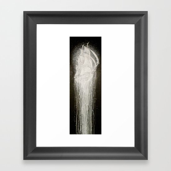 "Man-O-War" Framed Art Print