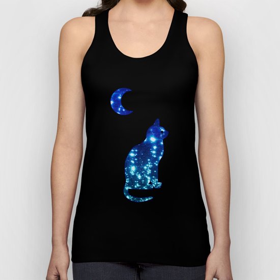STAR CAT Unisex Tank Top