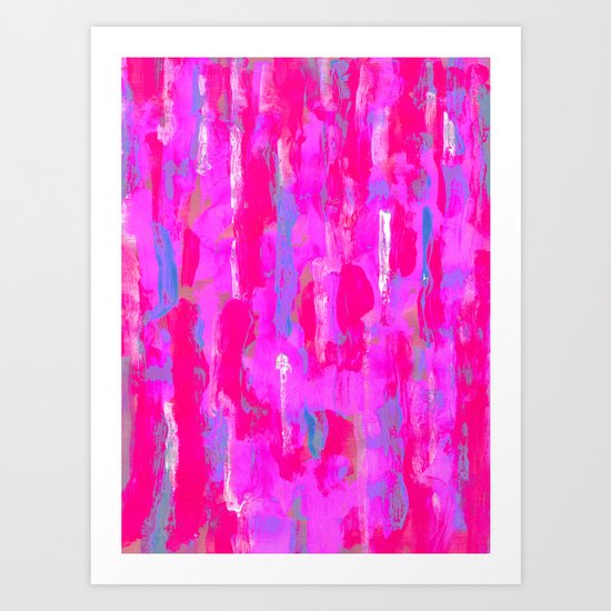 Vibrant Pink Art Print