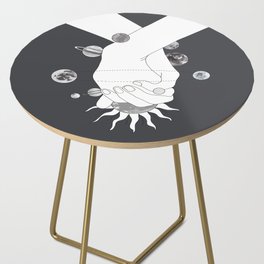 Everything Revolves Around Us II Side Table