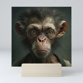 ugly ape Mini Art Print