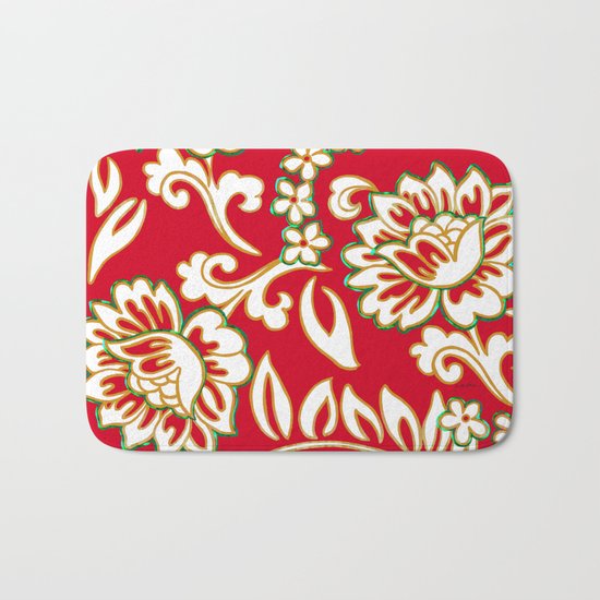 Tropical Eggnog Punch Bath Mat