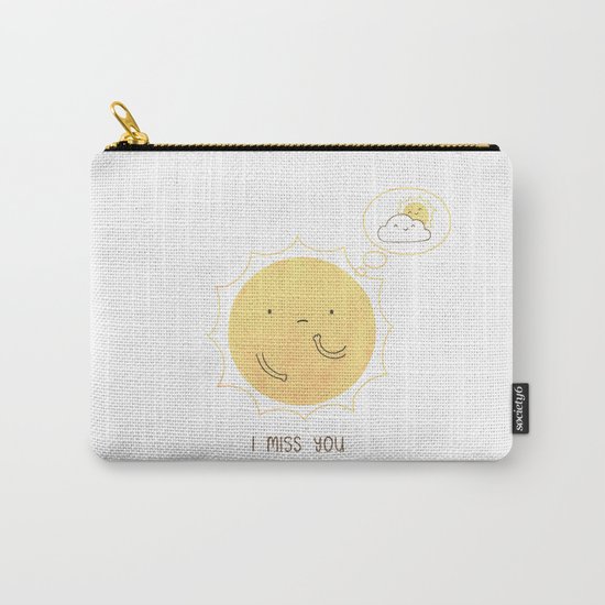 I Miss You Carry-All Pouch