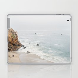Coast in Malibu Print - Point Dume Pirate's Cove Beach - Coastal Boho Laptop Skin