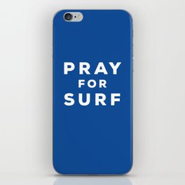 Pray For Surf iPhone Skin