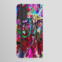 Abstract Painting 104. Contemporary Art.  Android Wallet Case