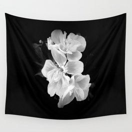 Kess InHouse nickn Spikey Red Flower Black Olive Floral Nature Photography Wall Tapestry