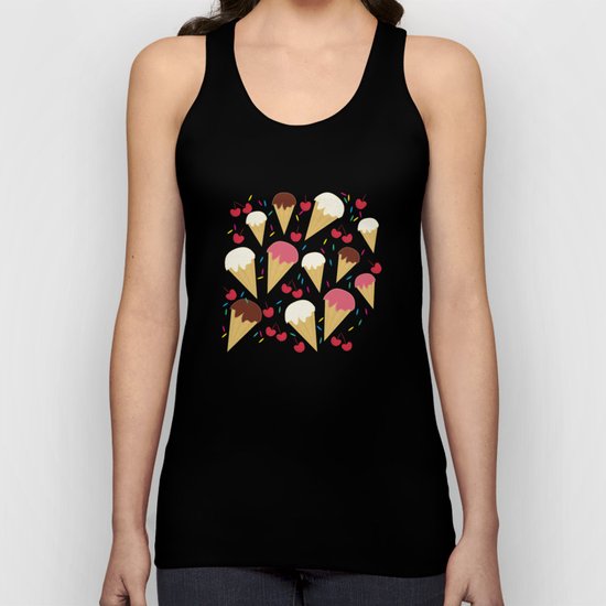 Ice Cream Cones Unisex Tank Top