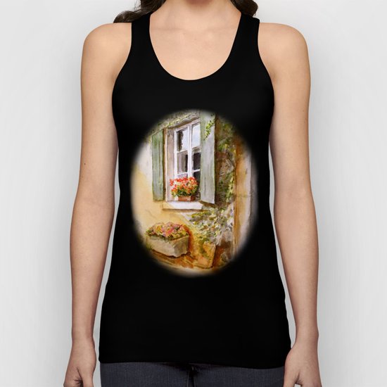 A Window in Hungary Unisex Tank Top