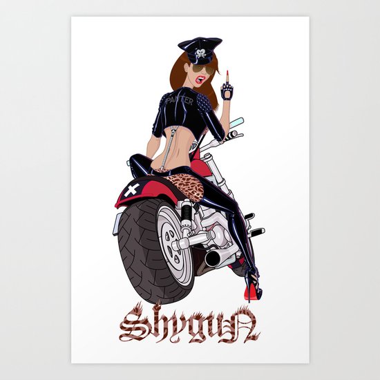 De Panter Van Harleij Tee Art Print
