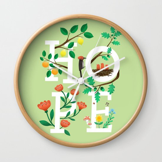 Hope Wall Clock