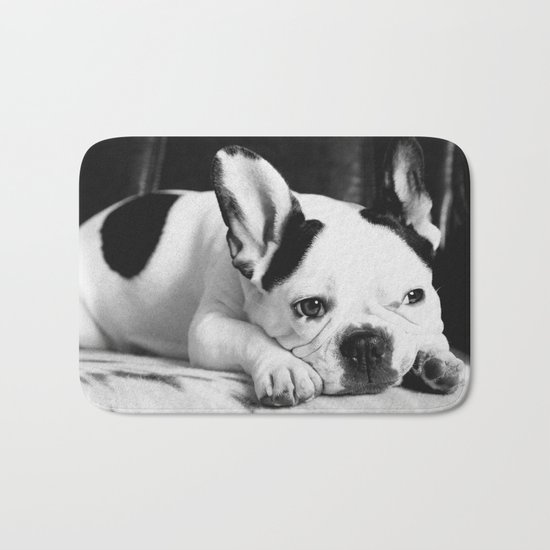 French Bulldog Bath Mat
