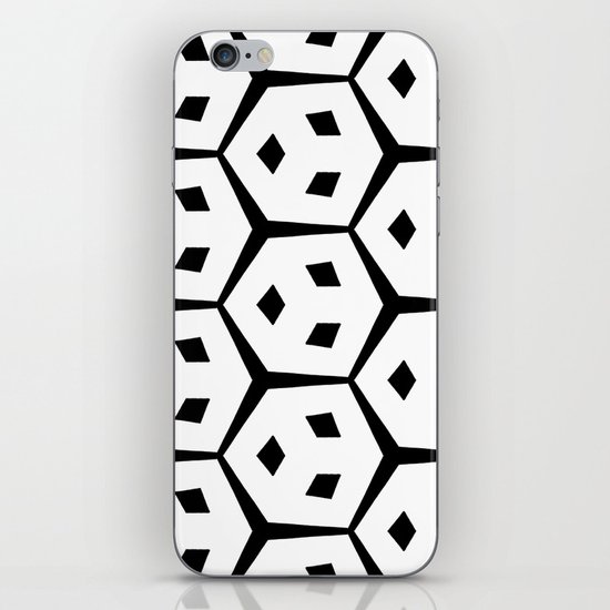 Van Trijp Black & White Pattern iPhone & iPod Skin