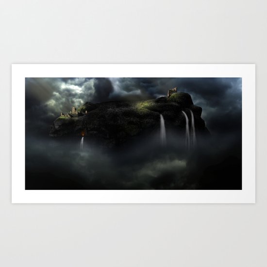 Castle in the Clouds Art Print