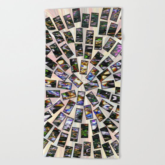 stone magnetism Beach Towel