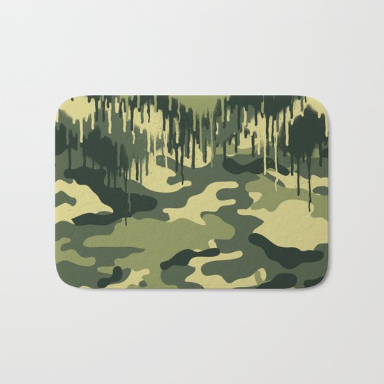 CAMOUFLAGE V Bath Mat