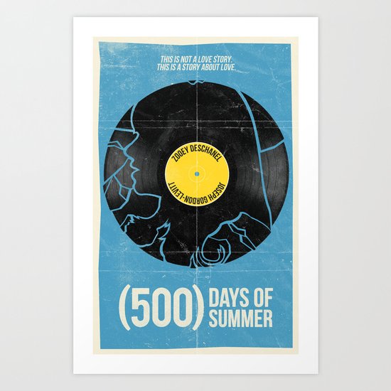 (500) Days of Summer Art Print